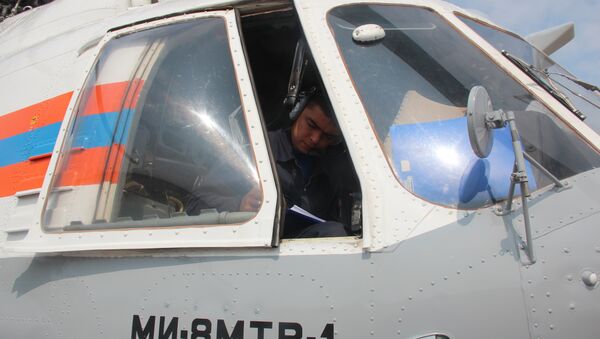 Вертолет МЧС России в Хабаровском крае