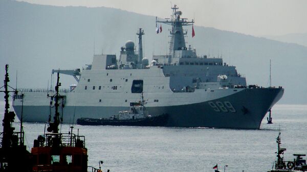 Десантный корабль ВМС Китая. Архивное фото