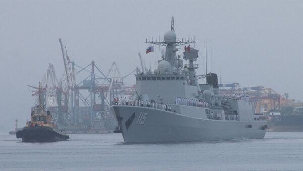 Морское взаимодействие-2015: как во Владивостоке встретили корабли ВМС КНР