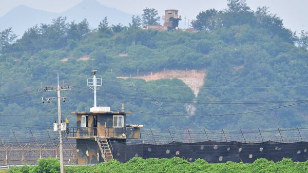 Граница между КНДР и Южной Кореей
