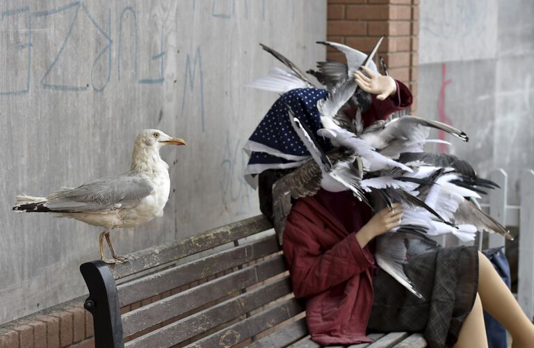 Выставка британского художника Бэнкси Dismaland