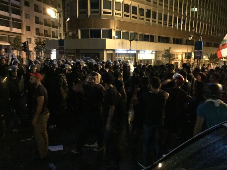 Демонстрация в Ливане