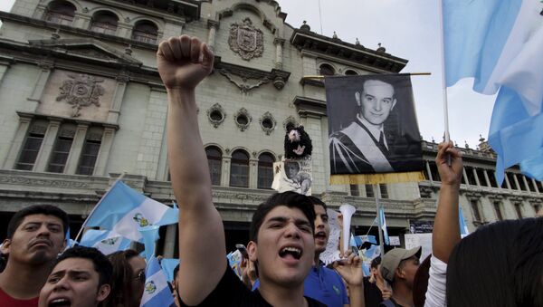 Протесты в Гватемале