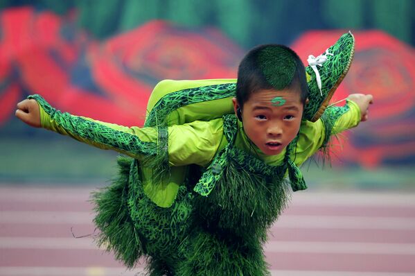 Церемония открытия чемпионата мира 2015 по легкой атлетике в Пекине
