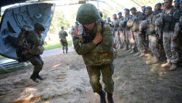 Совместные учения Коллективных сил оперативного реагирования ОДКБ Взаимодействие-2015