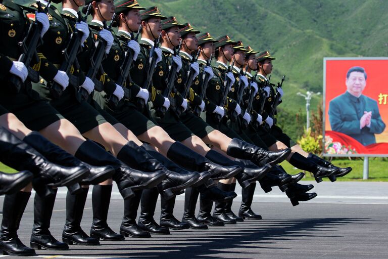 Репетиция военного парада в Пекине