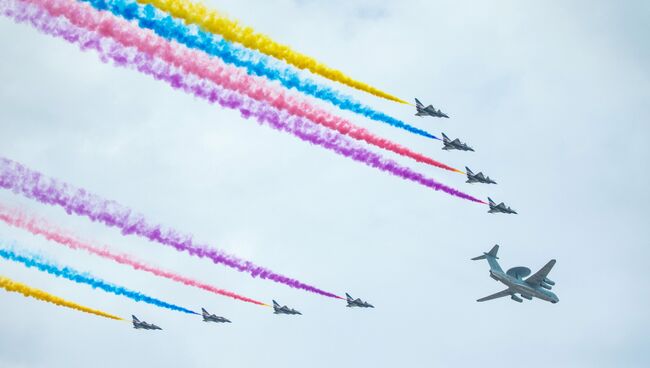 Репетиция военного парада в Пекине