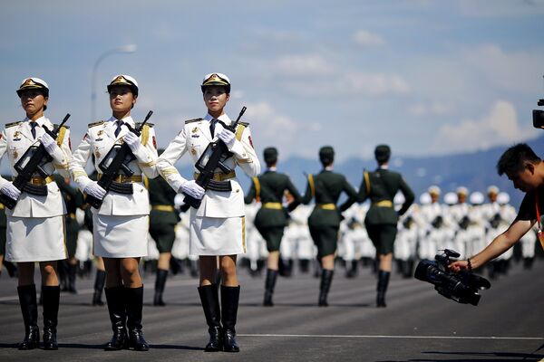 Репетиция военного парада в Пекине