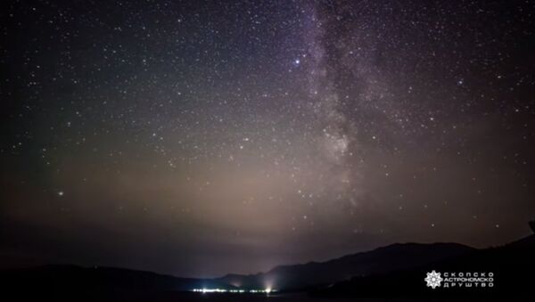 Вот как выглядит Млечный Путь в Македонии