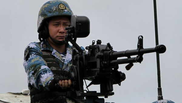 Китайский морской пехотинец. Архивное фото
