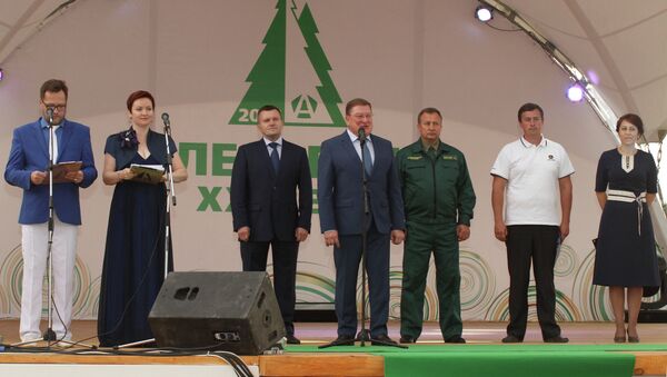 Чемпионат лесорубов в Архангельской области