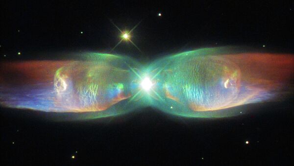 Новое изображение космической бабочки получили астрофизики