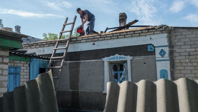 Ситуация в Донецкой области. Архивное фото