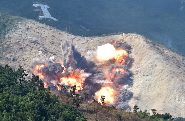 Военные учения Южной Кореи и США возле границы с Северной Кореей