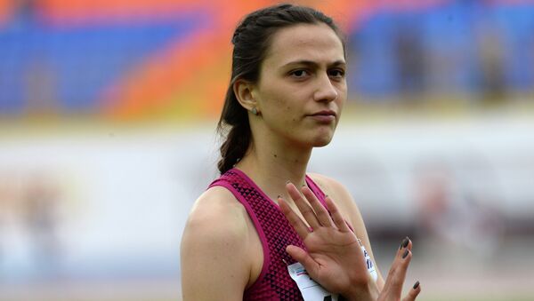 Российская легкоатлетка Мария Кучина. Архивное фото