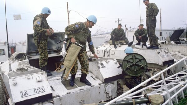 Миротворческие силы ООН. Архивное фото