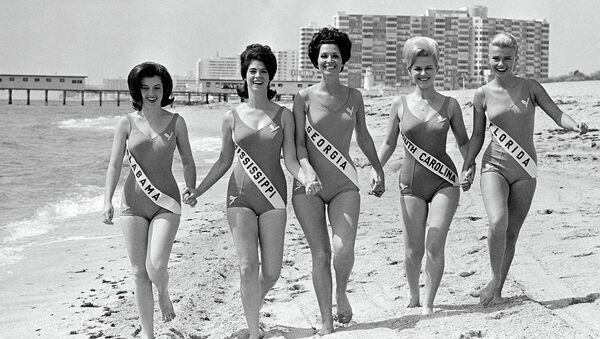 Участницы конкурса красоты Мисс США- 1966. Майами-Бич