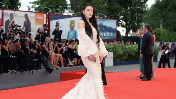 Китайская актриса Чжан Янь на открытии 72-го Венецианского международного кинофестиваля