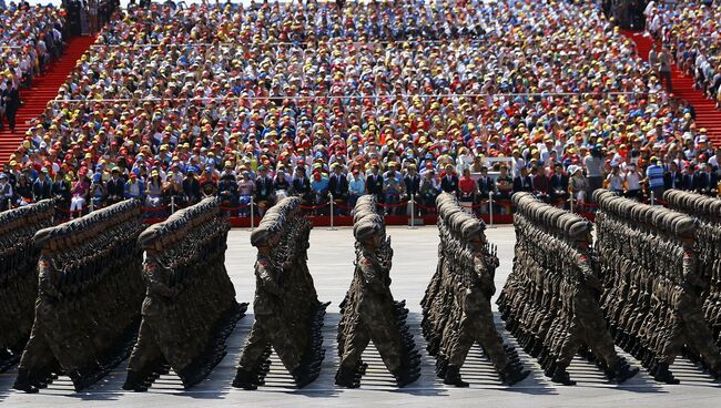 Военный парад в честь 70-летия Победы в Пекине