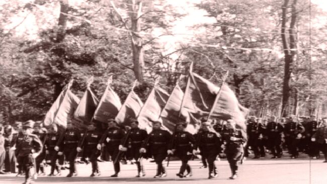 Парад в Берлине, преданный забвению. Съемки 1945 года