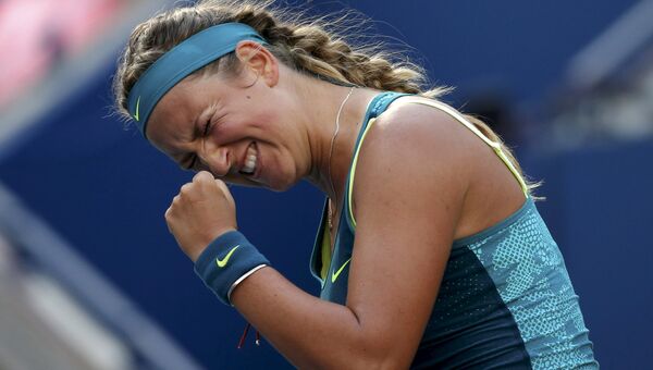 Белорусская теннисистка Виктория Азаренко сломила сопротивление немки Ангелики Кербер на US Open