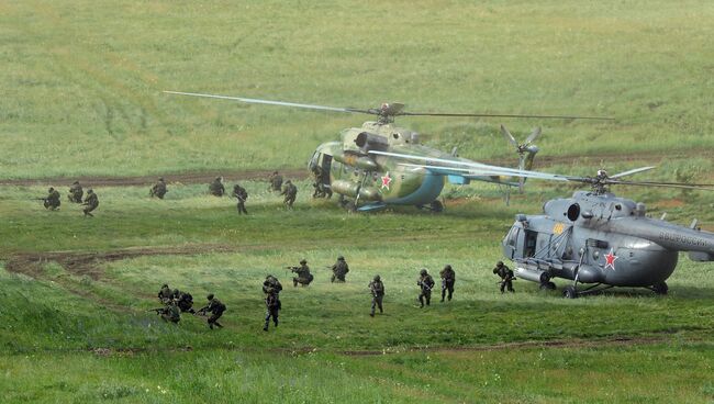 Учения войск Центрального военного округа