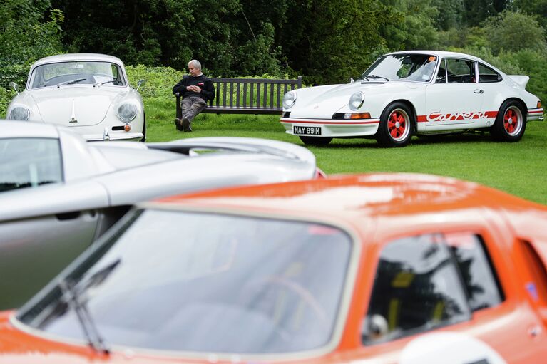 Выставка Porsche Classics at the Castle в Лондоне