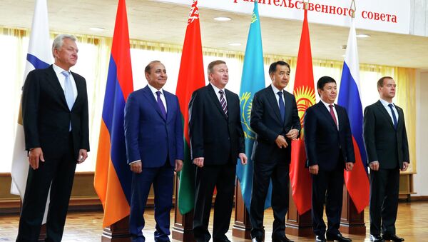 Заседание Евразийского межправительственного совета на уровне премьер-министров стран-членов ЕАЭС. Архивное фото