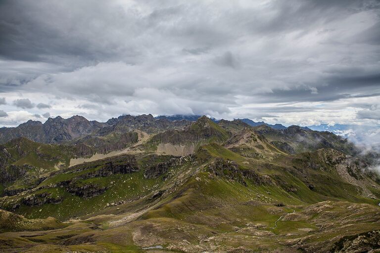 Северные склоны Кодорского хребта, Абхазия