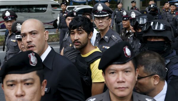 Мужчина, подозреваемый в причастности к теракту в Бангкоке