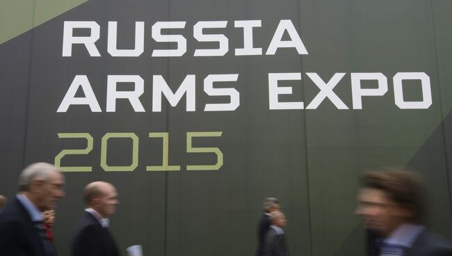 Открытие 10-ой международной выставки Russia arms expo