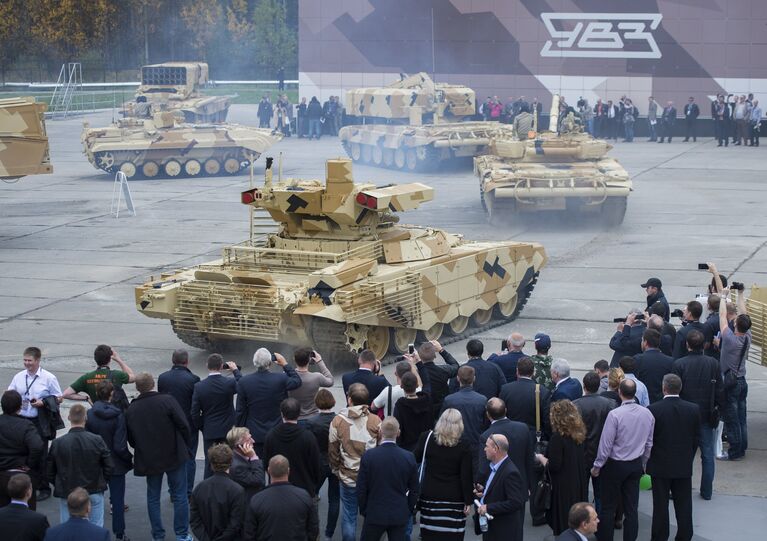 Открытие 10-ой международной выставки Russia arms expo