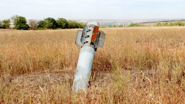 Житель ЛНР нашел на своем сельскохозяйственном участке более 10 снарядов от РСЗО Смерч