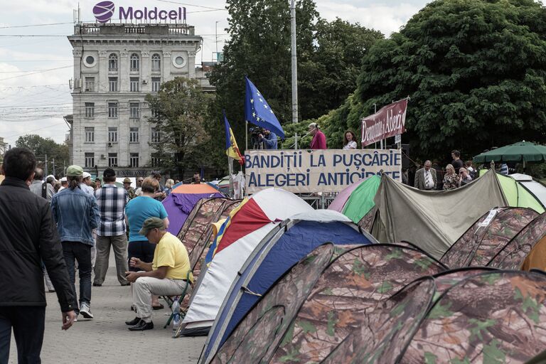 Акции протеста в Кишиневе