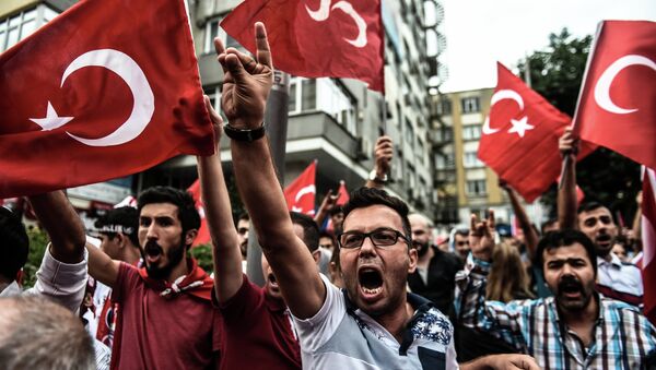 Митинг против Курдской рабочей партии (КРП) в Стамбуле. Архивное фото