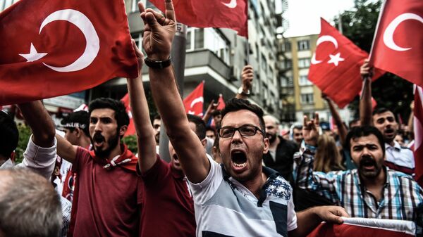 Митинг в Стамбуле. Архивное фото