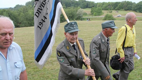 Сбор ветеранов 20-й гренадерской дивизии СС в Эстонии