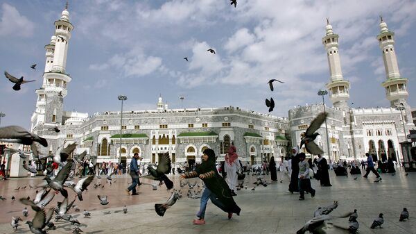 Мечеть аль-Харам в Мекке, Саудовская Аравия. Архивное фото