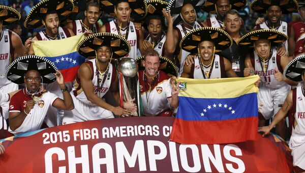 Баскетболисты сборной Венесуэлы стали победителями чемпионата Америки