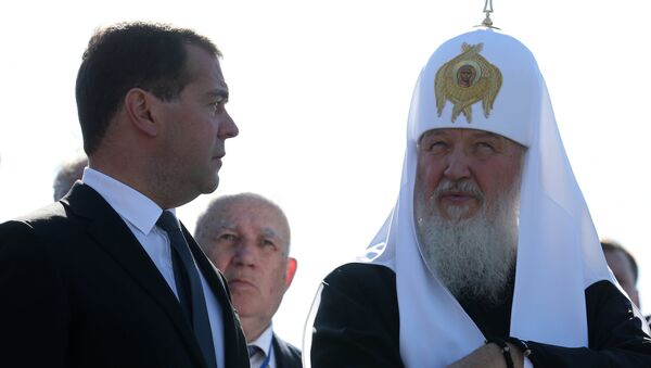 Д.Медведев принял участие в праздничных мероприятиях на Куликовом поле
