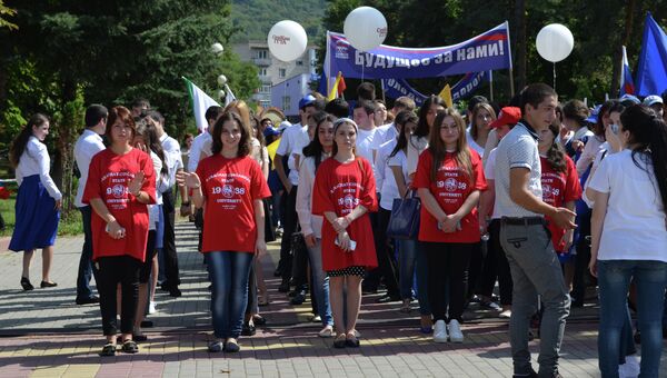 Парад студенчества в Карачаевске