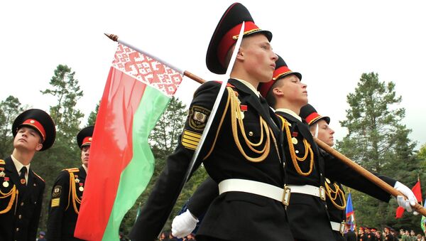 Парад кадетов Союзного Государства