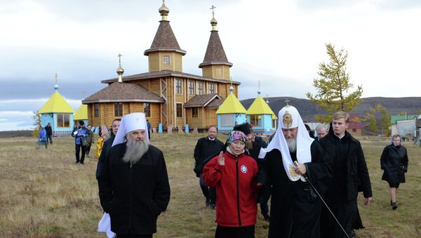 Поездка патриарха Московского и всея Руси Кирилла по епархиям, расположенным в регионах Крайнего Севера и Западной Сибири