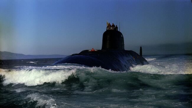 Подводная лодка военно-морского флота. Архивное фото