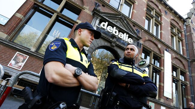 Сотрудники полиции в Нидерландах. Архивное фото