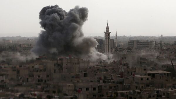 Ситуация в Дамаске, Сирия. Архивное фото