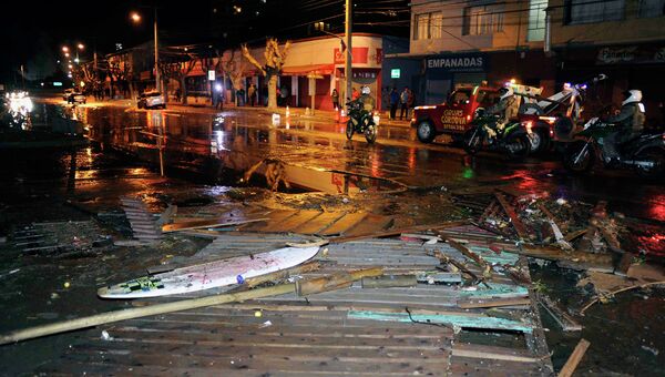 Последствия землетрясения в Чили 16 сентября 2015