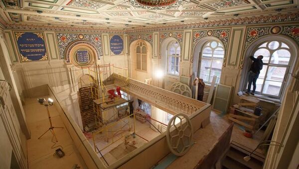 Реставрация Малой синагоги на Лермонтовском проспекте в Санкт-Петербурге