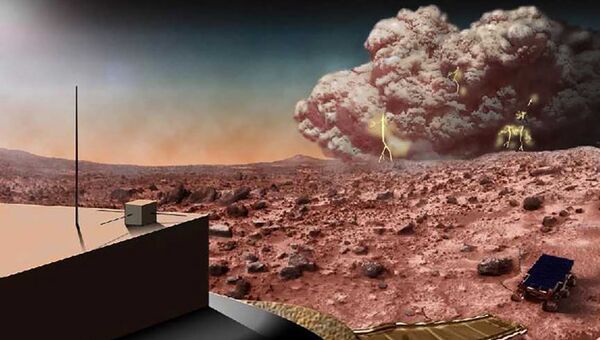 Пыльные бури на Марсе