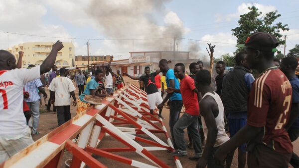 Уличные столкновения в столице Буркина-Фасо Уагадугу